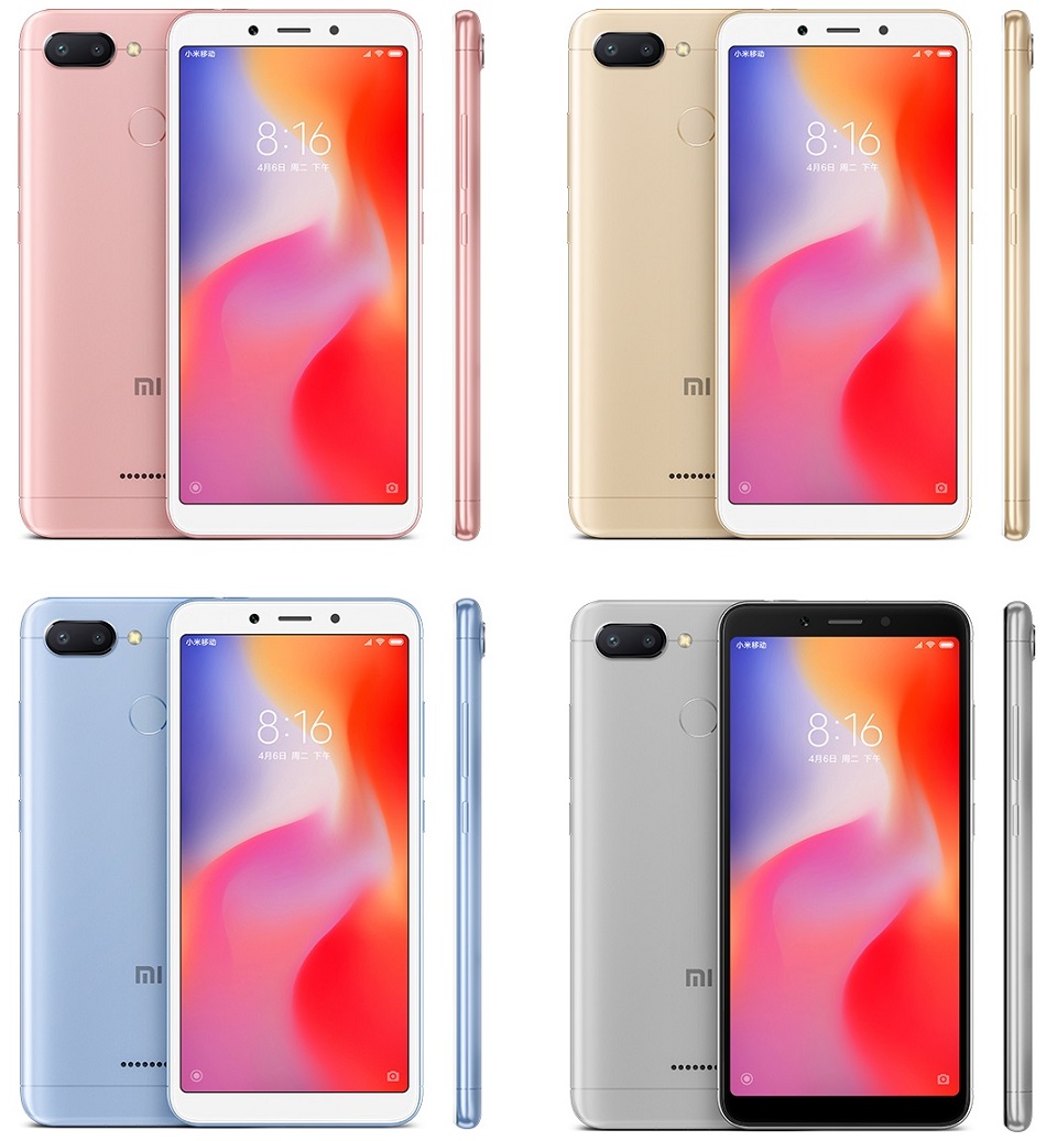 xiaomi redmi 6 gold 