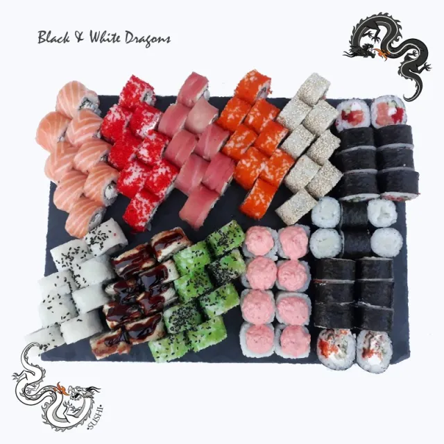 Суші-бар Black & White Dragons Sushi — фото 2