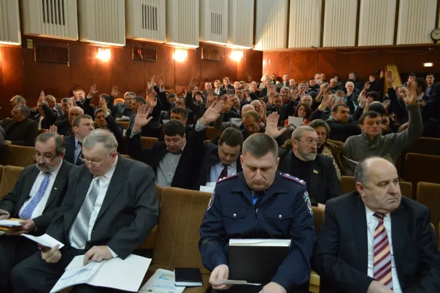 Як голову Івано-Франківської ОДА Чуднова у відставку відправляли (Фоторепортаж) — фото 1
