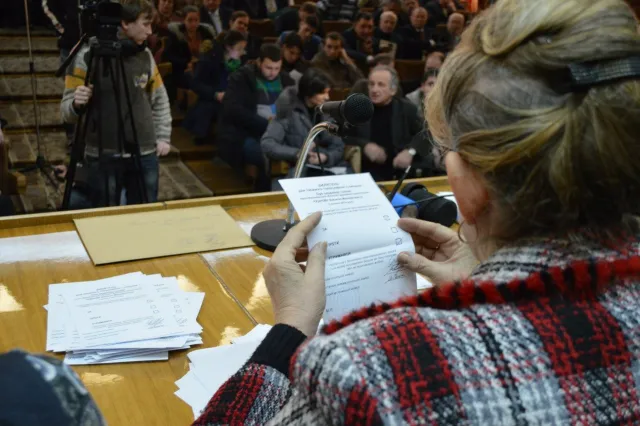 Як голову Івано-Франківської ОДА Чуднова у відставку відправляли (Фоторепортаж) — фото 9