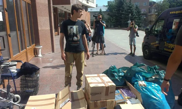 Для військових з Прикарпаття, що служать в зоні АТО, прибула допомога від громадян Німеччини (Фоторепортаж) — фото 2