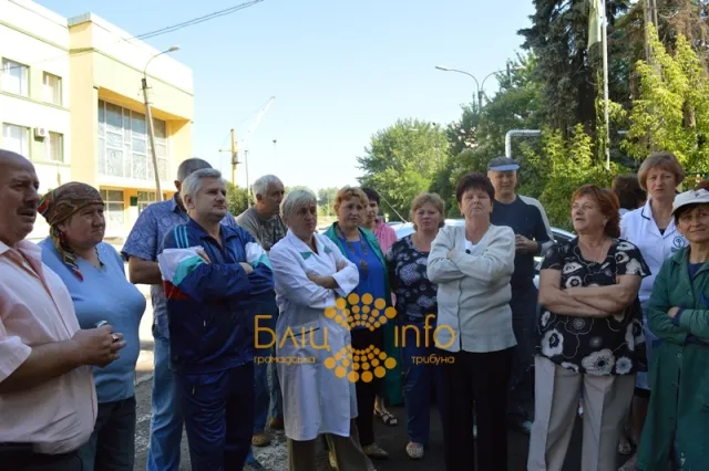 Працівники заводу «Княгинин» виступили проти нового керівника (Фоторепортаж) — фото 8