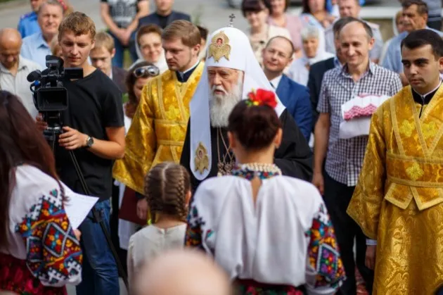В Івано-Франківську відбулося урочисте освячення православного храму Київського патріархату Святих (Фото) — фото 1