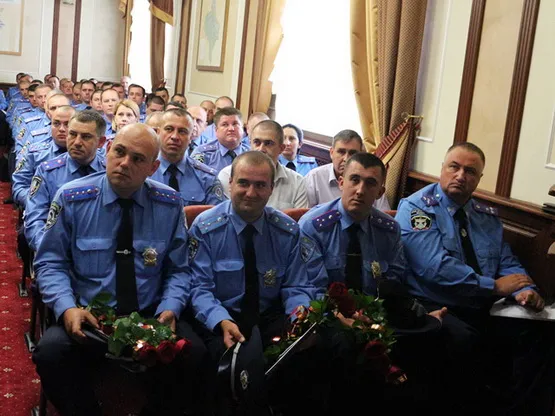 В Івано-Франківську нагородили 9-ох працівників ДАІ, які повернулися зі служби в зоні АТО (Фото) — фото 3