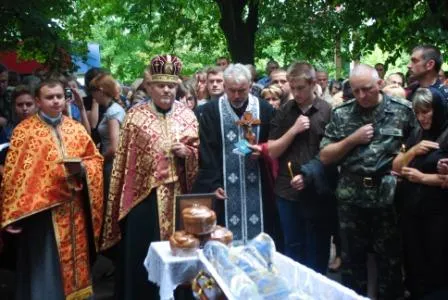Начальника штабу 5 батальйону поховали на Алеї слави (ФОТО) — фото 6