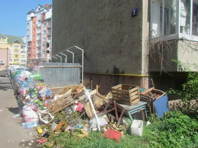 В місті проблеми із вивезенням сміття? (Фоторепортаж) — фото 1