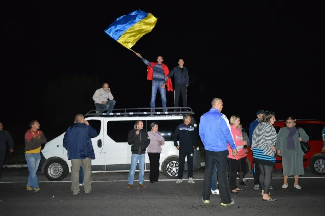 На Прикарпатті зустріли 5-й батальйон (Фоторепортаж) + (Відео) — фото 2