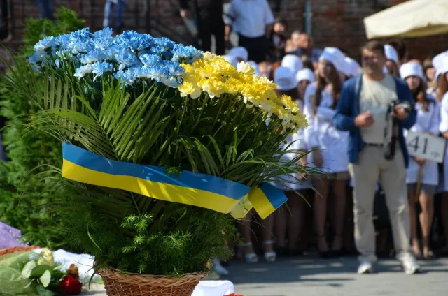 В Івано-Франківську відбулася урочиста посвята першокурсників Національного медичного університету у студенти (Фоторепортаж) — фото 7