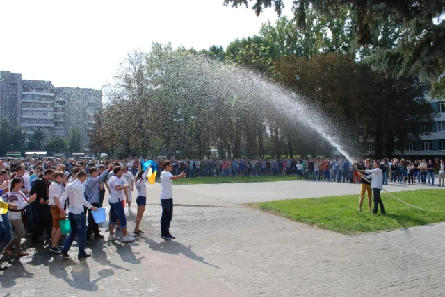 ІФНТУНГУ прийняв крижану естафету #IceBucketChallenge (Фото) + (Відео) — фото 3