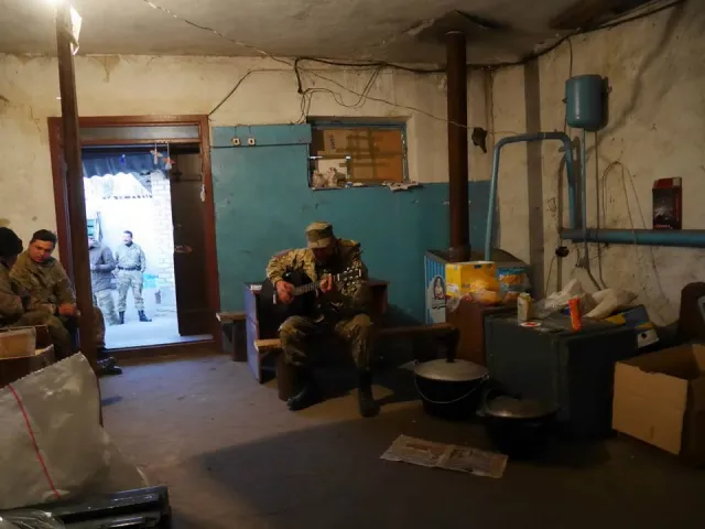 Прикарпатський батальйон «Крук» у зоні АТО (Фоторепортаж) — фото 7