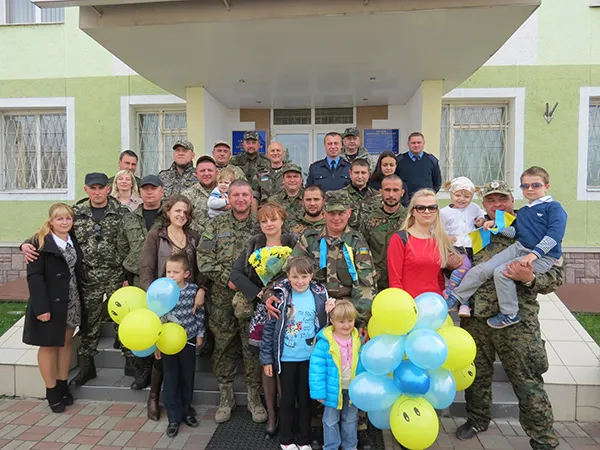 Працівники ДАІ Івано-Франківщини повернулися із зони АТО — фото 1