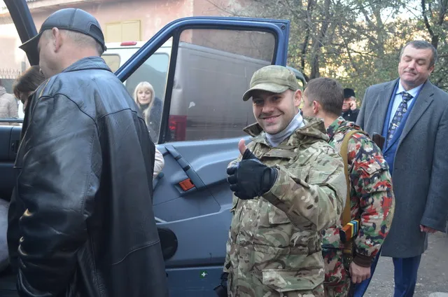 Івано-франківські правоохоронці поїхали на Схід у зону АТО (Фоторепортаж) — фото 1