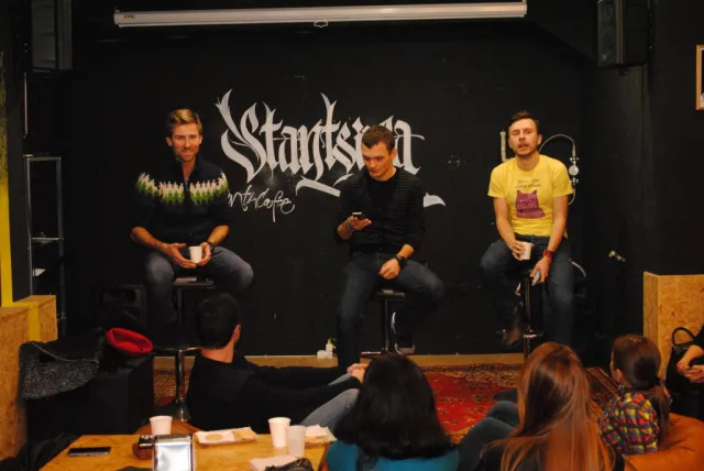 Відбулася зустріч співзасновників столичного проекту «Ногибоги» з місцевими любителями бігу на довгі дистанції (Фото) — фото 1