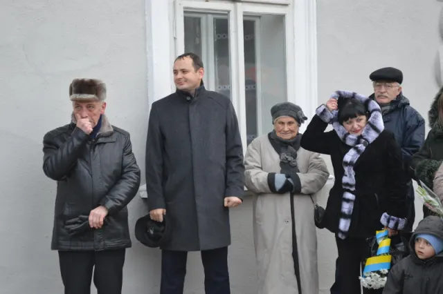 На Вовчинецькій встановили анотаційну дошку івано-франківському художнику Миколі Більчуку (Фоторепортаж) — фото 2