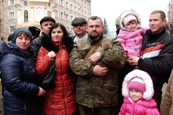 Спецбатальйон «Івано-Франківськ» повернувся додому (Фоторепортаж) + (Відео) — фото 3