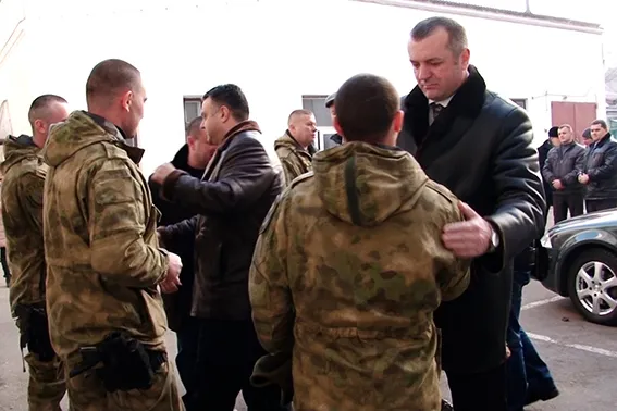 Бійці івано-франківського «Сокола» знову вирушили у зону АТО (Фото) — фото 2
