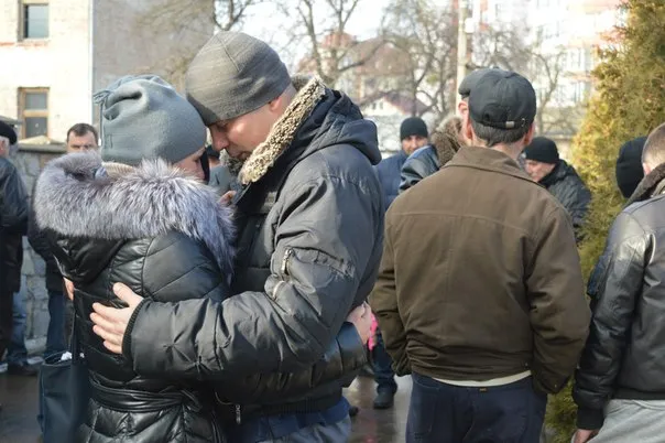 45 мобілізованих франківців відправились на військові навчання (Фоторепортаж) — фото 9