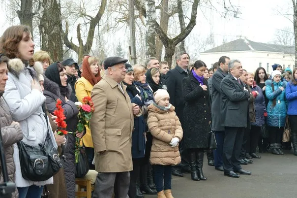 В Івано-Франківську встановили анотаційну дошку загиблому в АТО майору Юрію Барану (фоторепортаж) — фото 4