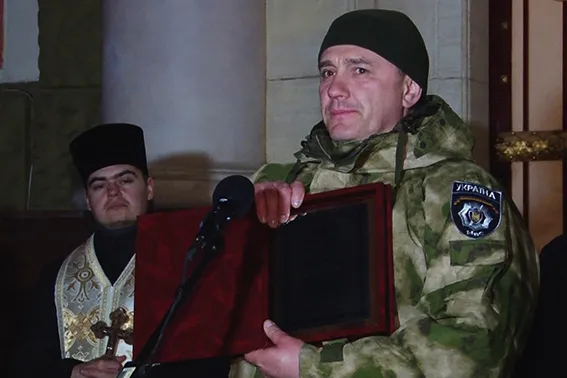 Прикарпатські міліціонери повернулися з зони АТО (фоторепортаж) — фото 4