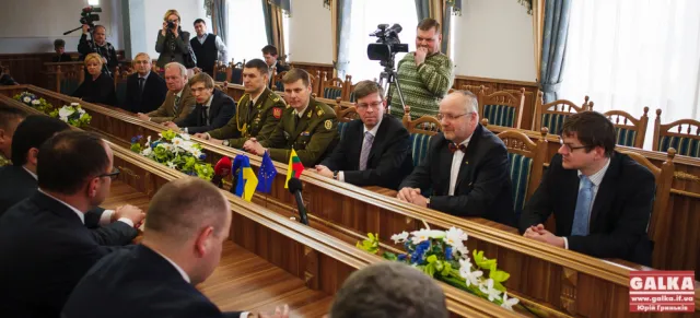 До Франківська прибув Міністр оборони Литовської Республіки (фото) — фото 1