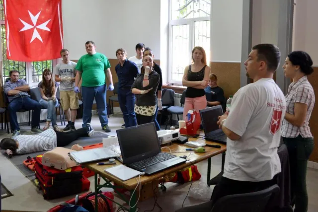 Мальтійці Івано-Франківська навчаються на Рятувальників — фото 4