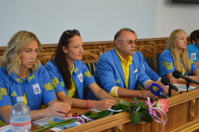 У Франківську нагороджували призерів Європейських ігор (фото) — фото 8