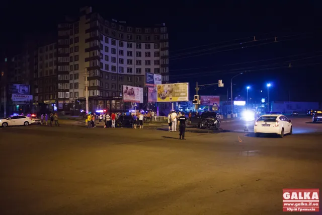 Цієї ночі на розі Івасюка та Івана Павла ІІ сталися дві аварії та стрілянина (фото) — фото 5