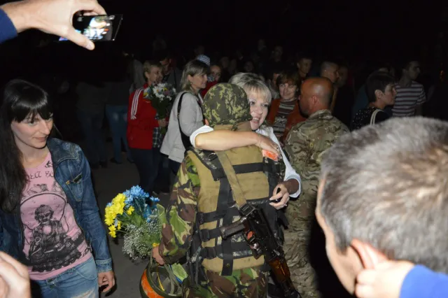До Івано-Франківська повернувся 4-й батальйон Національної гвардії (фото) — фото 6
