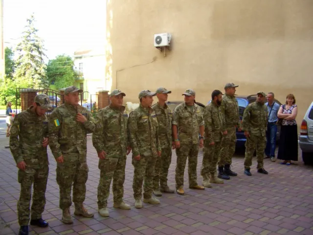 Із зона АТО повернулись франківські податківці (фото) — фото 4