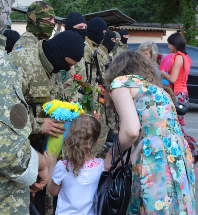 Співробітники СБУ повернулися з зони АТО (фото) — фото 13
