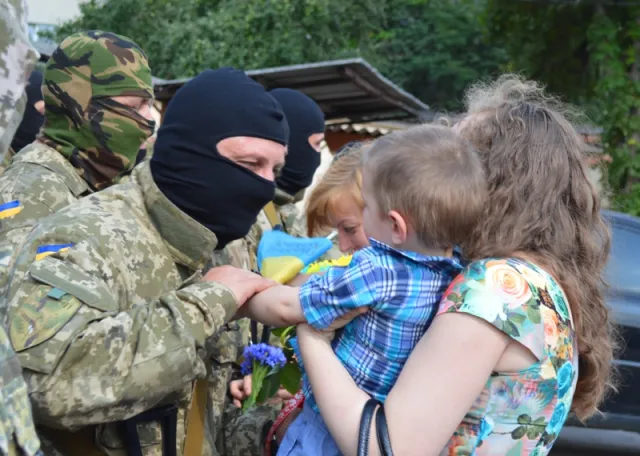 Співробітники СБУ повернулися з зони АТО (фото) — фото 14