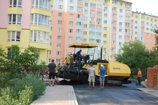 На вулиці Хіміків зробили дорогу до нового дитсадка (фото) — фото 5