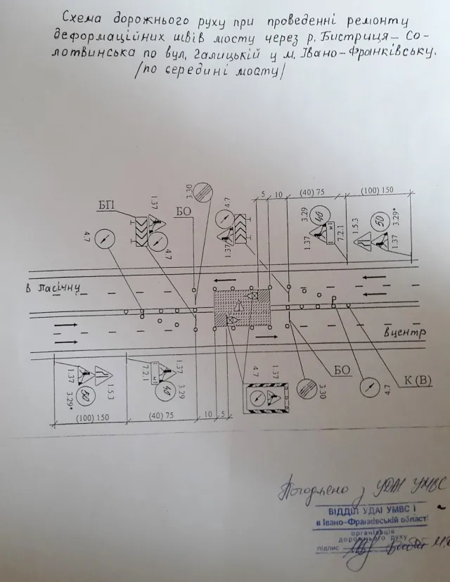 З понеділка розпочинають ремонт на Пасічнянському мості. Пасічну чекає транспортний колапс? (схема робіт) — фото 1