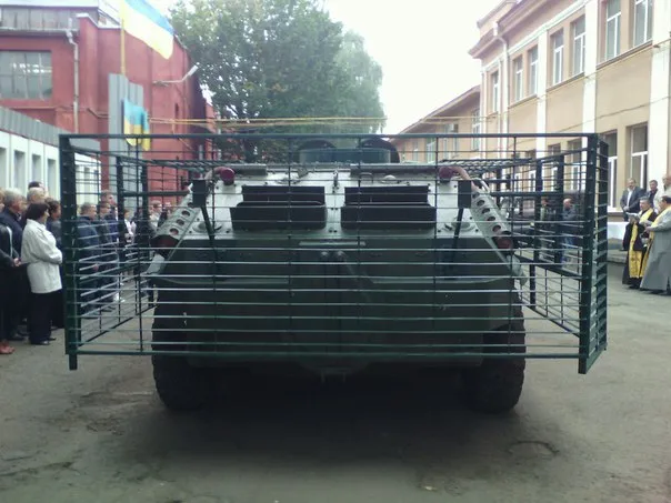 У Франківську освятили відремонтований БТР для бійців АТО (фото) — фото 5