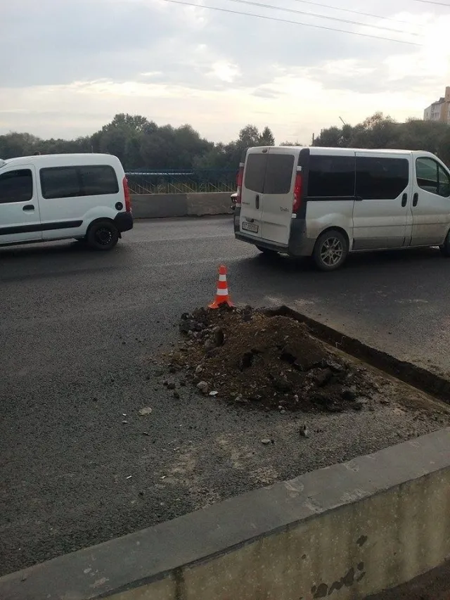Затори на пасічнянському мості закінчаться через три тижні (фото) — фото 8