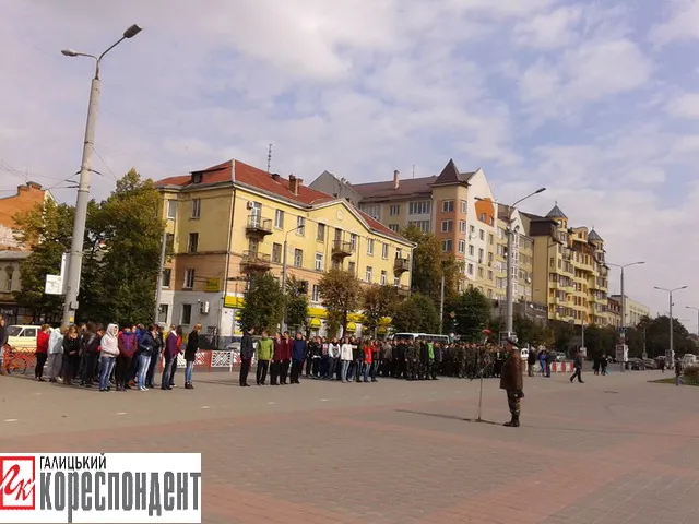 У Франківську провели репетицію параду до Дня захисника України (фото+відео) — фото 3