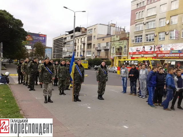 У Франківську провели репетицію параду до Дня захисника України (фото+відео) — фото 4
