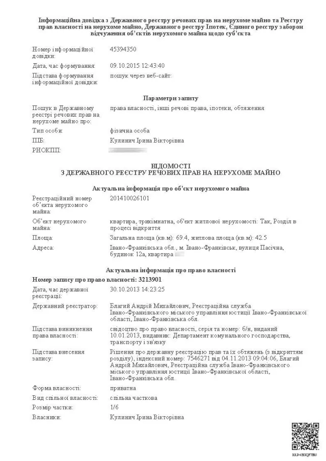 Нерухомість кандидатів на посаду мера Франківська: Ірина Кулинич має всього кілька метрів на Пасічній — фото 1