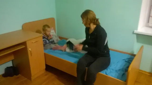 Вдова з дітьми загиблого в АТО бійця з Прикарпаття переселилася у нову квартиру (фото) — фото 7