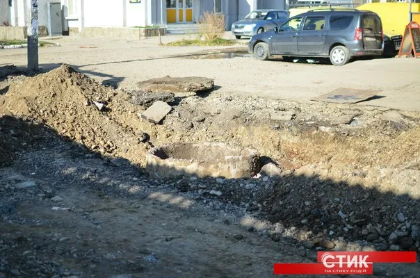 Як у Франківську ремонтують вулицю Тичини (фото) — фото 4