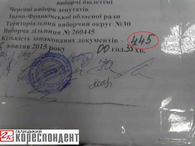 У Косівському районі члени ДВК обгорнули бюлетені газетою (фото) — фото 1