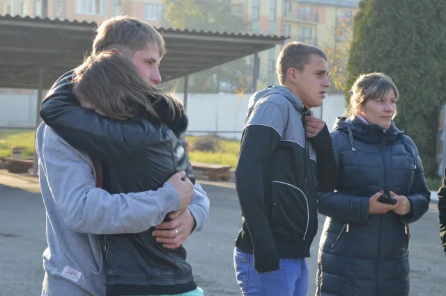 Сьогодні на строкову військову службу відправили юнаків з Прикарпаття (фото) — фото 13