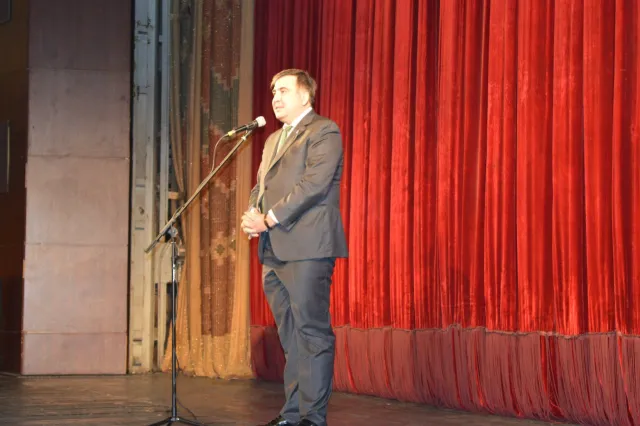 Саакшвілі переконував, що не приїхав до Франківська агітувати (фото) — фото 3