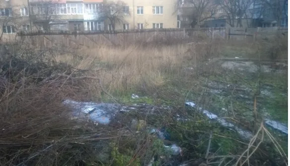 В Івано-Франківську близько десяти років пустує ділянка, відзначена на карті міста як вулиця Пулюя 1 (фото) — фото 4