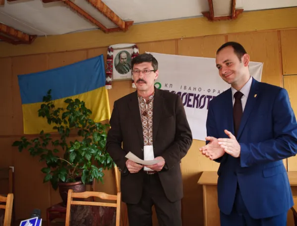 Міський голова Руслан Марцінків представив колективу нового-старого керівника «Водоекотехпрому» (фото+відео) — фото 2