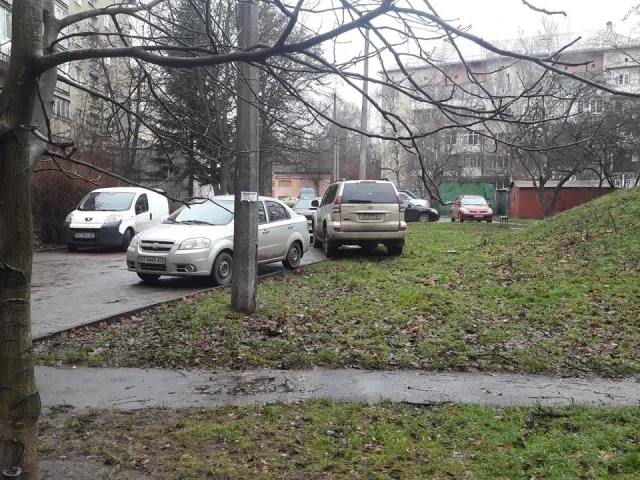 Мешканець міста використовує власний метод у боротьбі з авторагулями (фото) — фото 1