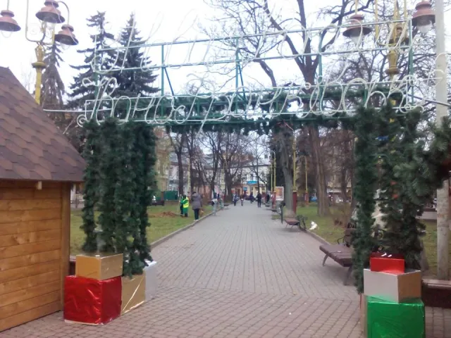 Комунальники забрали з Вічевого майдану незаконну боксерську грушу (фото) — фото 4