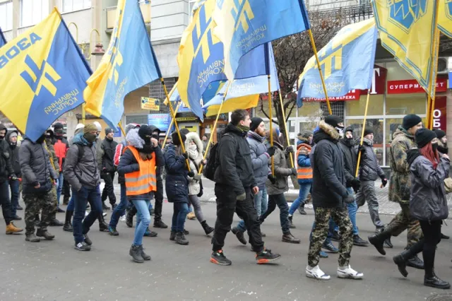В Івано-Франківську «Азов» провів акцію «марш Справедливості» (фото+відео) — фото 18
