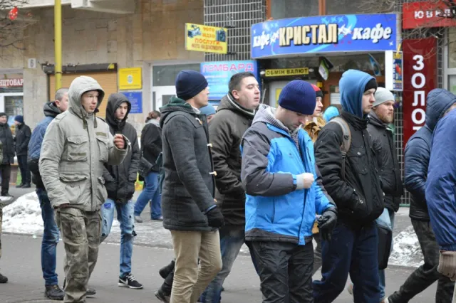 В Івано-Франківську «Азов» провів акцію «марш Справедливості» (фото+відео) — фото 19