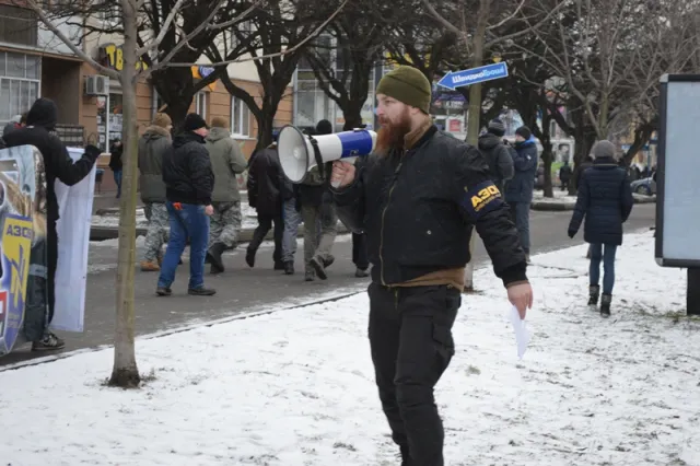 В Івано-Франківську «Азов» провів акцію «марш Справедливості» (фото+відео) — фото 4